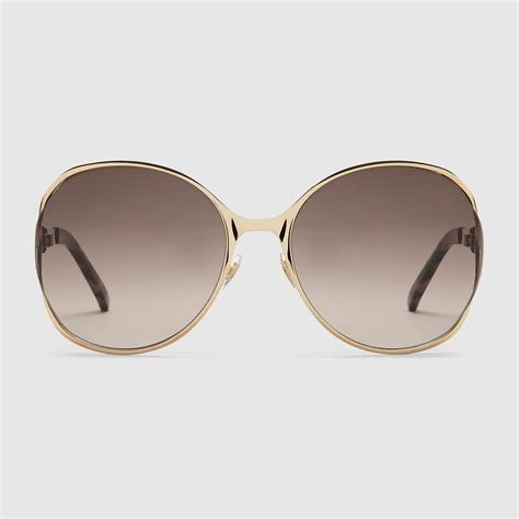 vintage oval frame gucci|Gucci round frame sunglasses roblox.